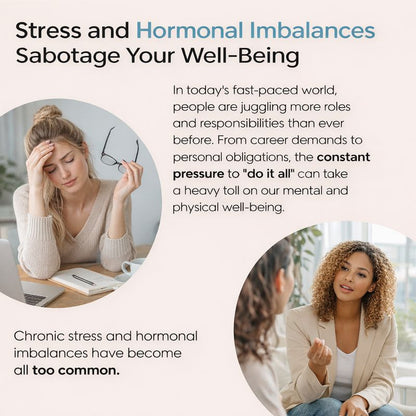 Cortisol and Myo-Inositol Stress Relief Supplement Capsule Bundle