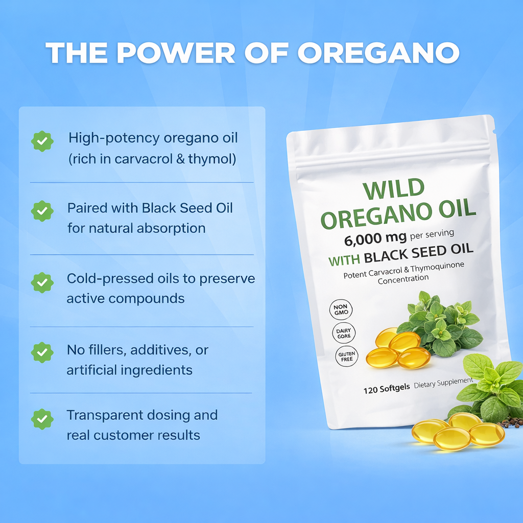 Oil of Oregano - Softgels
